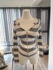 Korean Dongdaemun Hooded Knitted Sports Sweater Jacket Slim Fit Cover up Women's Top in Stock for Fall/Winter_ecoleips.com