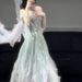 New 2026 Off-Shoulder Evening Gown for Proms Elegant Luxurious Women's Party Wear Super Fairy like Dress for Hosts Students Art Exams_ecoleips.com