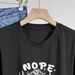 Women's Casual Round Neck Short Sleeve T-Shirt Multi-Color American Style Simple Fashionable Sports Top Solid Printed Loose Fit_ecoleips.com