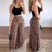 Women's Clothing Spring And Summer Temperament Elegant Printed Waist Baring Vest Leopard Print High Waist Wide Leg Pants Suit_ecoleips.com