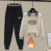 Fashion Two-Tone Shirt & Korean Jogger Pants Set - Casual Long Sleeve Pullover With Relaxed Fit_ecoleips.com