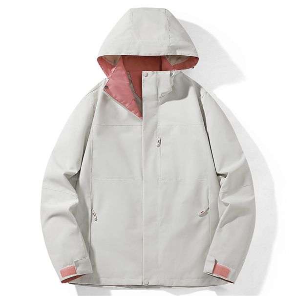 Spring Fashion Baseball Jersey Outerwear Zip-Up Coat Women Polyester Long Sleeve Casual Windproof Waterproof Wear-Resistant Zipper Hooded Jacket M-5XL_ecoleips.com