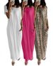 2026 Summer Hit: Women's Solid Color Long Sleeve Casual Dress_ecoleips.com
