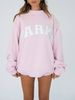 Parke Oversized Mockneck Sweatshirt – Yellow Varsity_ecoleips.com