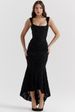 European And American Style Cross-Border 2025 Summer Hot-Selling New Sexy Fashion Off-Shoulder Tube Top Mermaid Bodycon_ecoleips.com