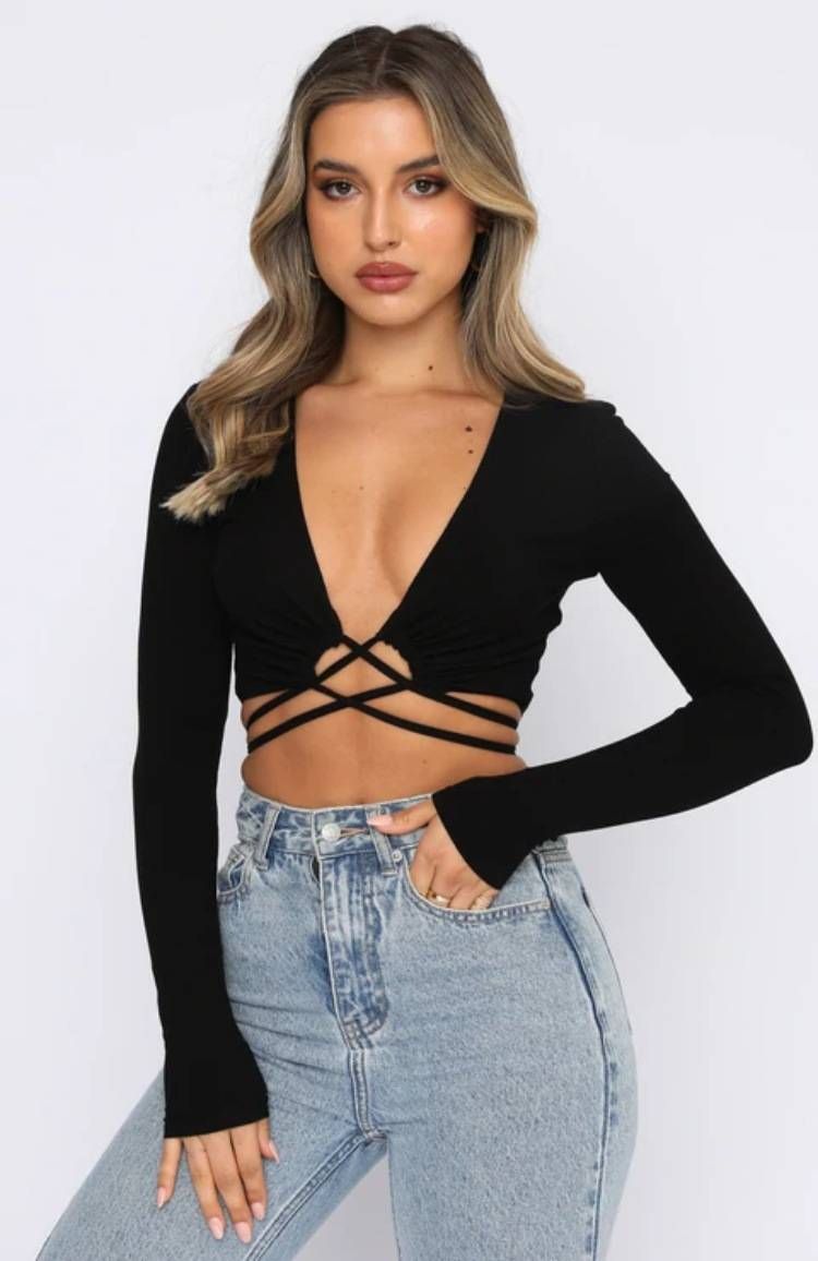 Women's Flare Pants & Tie Top Set – Butt-Lifting Yoga Pants With Deep V Sport Shirt (Athleisure Chic Combo)_ecoleips.com