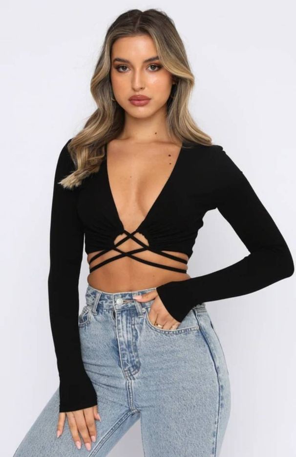 Women's Flare Pants & Tie Top Set – Butt-Lifting Yoga Pants With Deep V Sport Shirt (Athleisure Chic Combo)_ecoleips.com