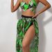 High-Waist Bikini Set With Beach Cover-Up – 3-Piece Swimwear For Women (Wire-Free, Quick-Dry Fabric, S-XL)_ecoleips.com