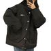 girl Girl Girl 2025 Winter New Korean Couple's Workwear Coat Salt Style Female Student Cotton Padded Jacket_ecoleips.com