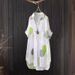 Women's Long-Sleeved Printed Chiffon Sun-Protective Shirt With Summer-Friendly Loose Fit, Versatile Cardigan Style, Perf_ecoleips.com