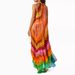 Women's Sexy Off-Shoulder Fluffy Cake Dress Fashion Print Independent Station European American Style Cross Border Design Spring/Autumn Summer_ecoleips.com