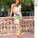 New Cross-border European American Women's, Street Fashion, Unique And Colorful Patterned Sleeveless Sexy Slim-fit_ecoleips.com