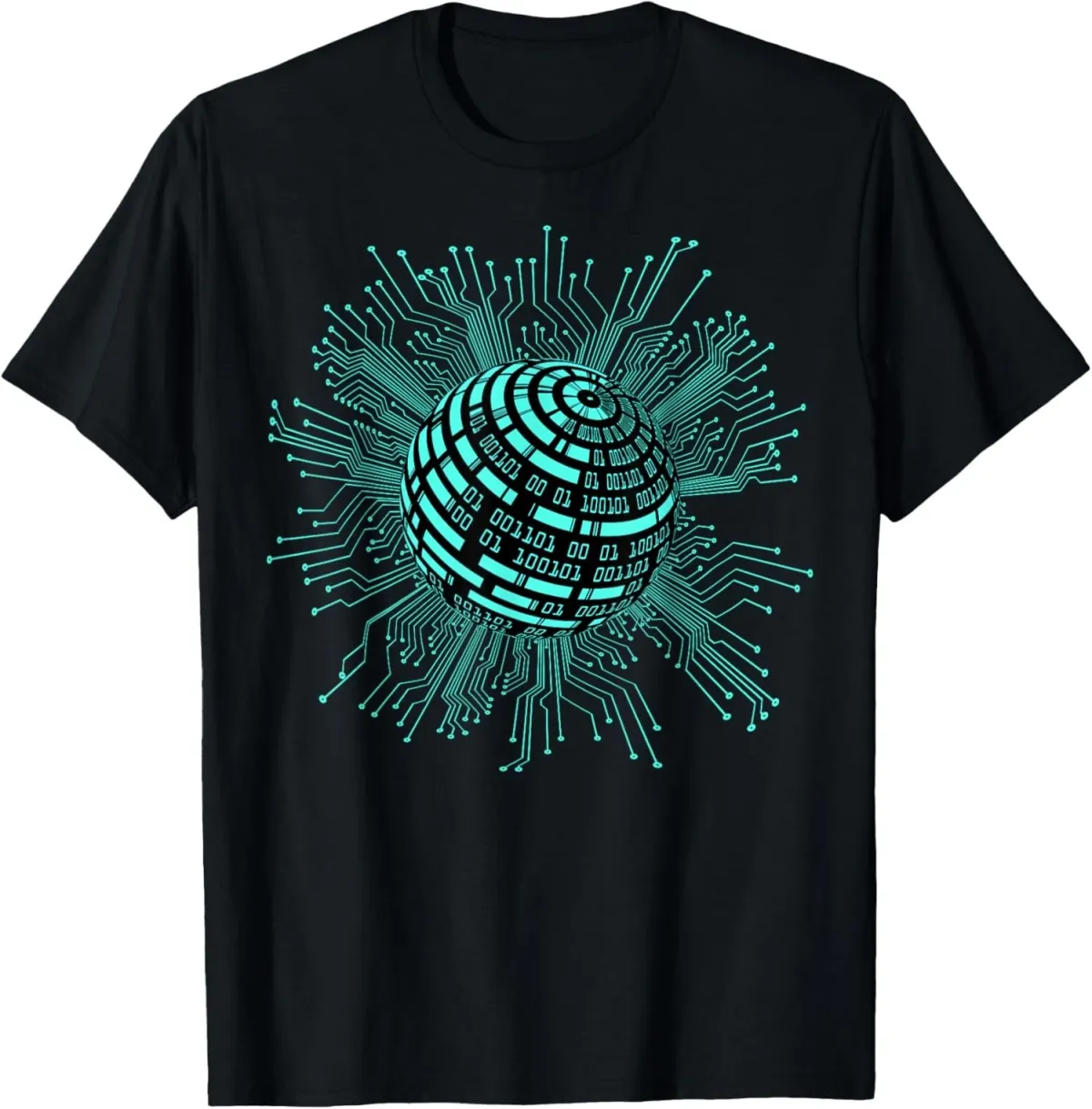 Women's T-Shirts NEW LIMITED Binary Coding Computer Nerd Geeks Programmer T-Shirt - MADE IN USA_ecoleips.com