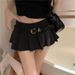 2025 Summer New Pure Desire Short Tube Vest Top Hot Girl High Waist Slim Pleated Skirt Set For Women_ecoleips.com