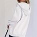Women's Casual Loose Fitting Hooded Zip Up Cardigan Fleece Lined Top 5046 Print Autumn Winter European American Style_ecoleips.com