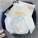 hooded Sweatshirt For Women, American Hiphop Trendy Brand Jacket, Spring And Autumn Fleece-lined Printed_ecoleips.com