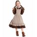 Halloween Cinderella Maid Costumes, Stage Play, Pastoral Farm Maid Civilian Poor Play Clothes Holiday Costumes_ecoleips.com
