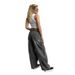 Cross-border American High Street Style Loose Wide-leg Denim Pants For Women, New Summer Design With Washed And_ecoleips.com
