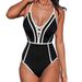 Women's Clothing One Piece Swimsuit For Women Sexy Backless Simple Fashion Swimsuit Bikini_ecoleips.com