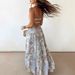 Lady Fashion Off Shoulder Pleated Beach Dress Casual Backless Suspender Bohemian Dresses Summer Vacation Sleeveless Long Dress_ecoleips.com