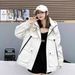 girl Girl Girl 2025 Autumn New Korean Style Design Casual Hooded Jacket For Women Loose Fashionable Parka_ecoleips.com