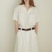 Women's Old Money Style Pure Linen V Neck Shirt High-End Luxury Top Simple Solid Color New Summer Short Sleeve_ecoleips.com