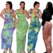 Women's Clothing Solid Color Sexy Women's Vest Long Skirt Simple Hip Skirt_ecoleips.com