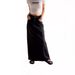 Aria Basics Aria Basics European And American Foreign Trade Cross-Border Source Summer Women's Loose Straight Casual Denim Midi Skirt_ecoleips.com