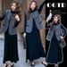 Autumn Winter New Korean Fashion Knitted Two-Piece Maternity Dress_ecoleips.com