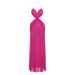 Women's See through Backless Halter Neck Long Dress Sexy Hot Summer Clothing_ecoleips.com