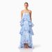 Summer Fresh Multi Layered Cake Long Suspender Dress Women's Clothing_ecoleips.com