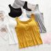 Women's Clothing Women's Modal Camisole Tank Top Padded Bra Strapless Short Versatile Thin For Layering Or Wearing On Its Own_ecoleips.com