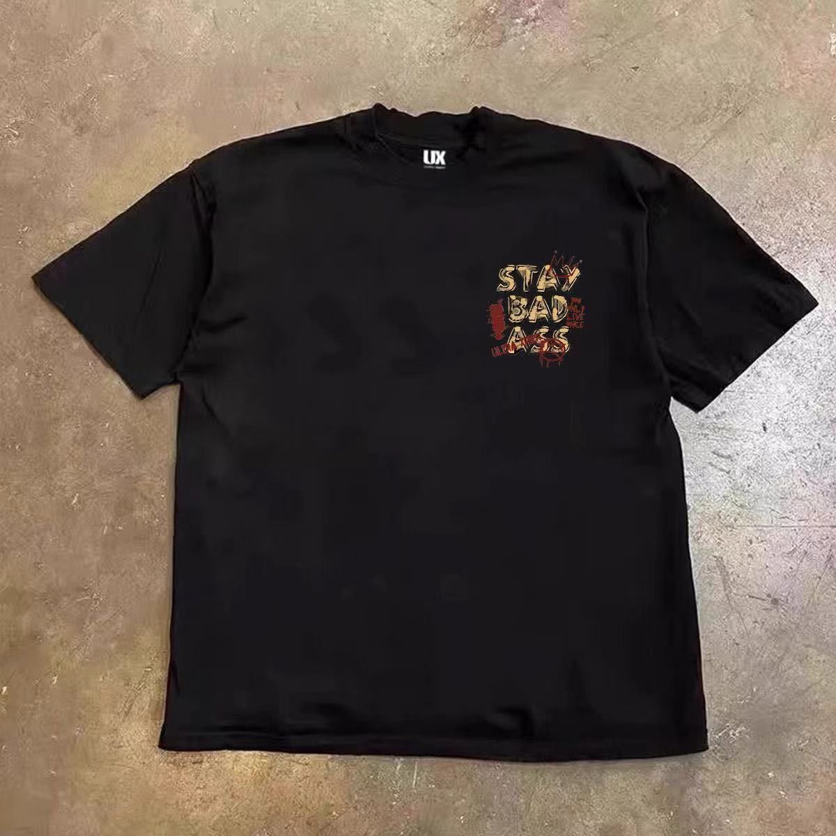 women's High-quality Round-neck Pullover Short-sleeved T-shirt_ecoleips.com