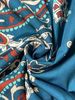 Plus Size New Vintage Print Elegant Holiday Style Dress Middle East Robe Ethnic Long Sleeve V-Neck Belted Commute Spring Autumn_ecoleips.com