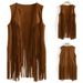 Women's Cross-Border 2026 Spring/Summer New Fashion Thin Tassel Slim Fit Versatile Sleeveless Vest For Women_ecoleips.com