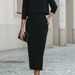 Women's Clothing Fashionable Urban Commuting Two Piece Set Skirt And Top For Formal & Casual For Women Round Neck_ecoleips.com