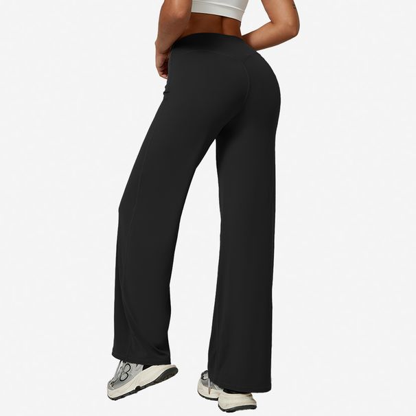 High-Waisted Flared Yoga Pants For Women – Tummy Control & Booty Lift Workout Leggings (Sweat-Wicking, Stretchy & Comfy)_ecoleips.com