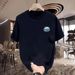 New Cotton Fashion Sense Printing Short-sleeved T-shirt Unisex Men Summer Tide Loose Hundred Tops_ecoleips.com