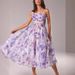 Women's Clothing Sleeveless Printed Hem Dress New Style_ecoleips.com