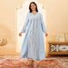 Verve AB418 New Muslim Fashion Elegant Pullover Dress Robe With Sequin Embroidery_ecoleips.com