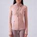 Women's Slim-Fit Hooded Yoga Jacket – Quick-Dry Workout Top For Running & Pilates (S-XXL, 8 Colors, Nylon-Spandex Blend, Lightweight & Breathable)_ecoleips.com