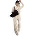 European American Women's Fashion Pant Sets 33503 Cross Border E-commerce Wholesale Hot Selling Casual Polyester Full Length Spring/Autumn Summer Independent Website_ecoleips.com
