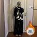 Women's Lazy Style Fashion Sportswear Set Loose Fit Slimming Student Style Autumn Winter Sweatshirt Casual Wide Leg Pants Two Piece_ecoleips.com