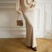Women's Clothing Spring Satin Satin Long High Waist Hip Wrapped Floor Length Fishtail Skirt_ecoleips.com