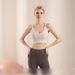 Women's Clothing Style Women's Sports Bra Nude Shockproof Semi Fixed Running Fitness Vest Beautiful Back Yoga Fitness Bra_ecoleips.com