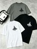 Women’s Multipack Solid Color T-Shirts, 3-Pack Soft Breathable Short Sleeve Tops In Black White Grey, Versatile Casual Wardrobe Basics_ecoleips.com