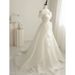 2025 New Strapless Brides, Ultra Fairy French Style, Light Luxury, High-End Feel, Wedding Dress For Petite Princesses_ecoleips.com