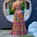 Plus Size Women's Suspender Sexy Printed Sleeveless Backless Dress_ecoleips.com