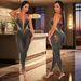 Women's Clothing fashion women's hot diamond sexy slim fit arm wrapped suspender jumpsuit_ecoleips.com
