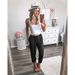 Suitable For All Seasons 2019 Women's Fashion Linen Thin Harem Loose Cropped Pants_ecoleips.com